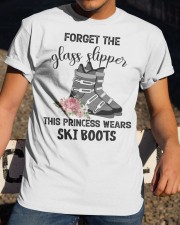 Skiing - forget the glass slipper Classic T-Shirt apparel-classic-tshirt-lifestyle-28