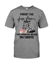 Skiing - forget the glass slipper Premium Fit Mens Tee tile