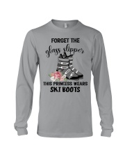 Skiing - forget the glass slipper Long Sleeve Tee tile