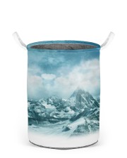 Skiing laundry basket 5 Laundry Basket - Small back