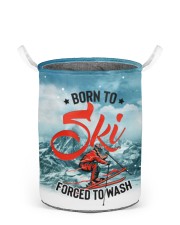 Skiing laundry basket 5 Laundry Basket - Small front