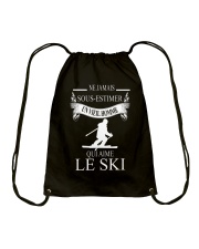 Le ski 22 Drawstring Bag tile