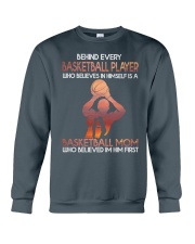 Basketball mom believed him Crewneck Sweatshirt tile