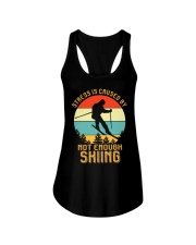 Skiing 22 Ladies Flowy Tank tile