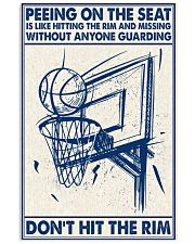 Basketball poster - Don't hit the rim 11x17 Poster front