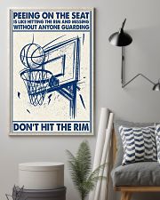 Basketball poster - Don't hit the rim 11x17 Poster lifestyle-poster-1