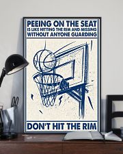 Basketball poster - Don't hit the rim 11x17 Poster lifestyle-poster-2
