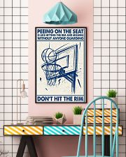 Basketball poster - Don't hit the rim 11x17 Poster lifestyle-poster-6