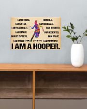 Basketball - i am a hooper postertest 17x11 Poster poster-landscape-17x11-lifestyle-24