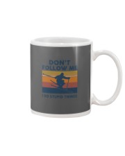 Skiing 18 Mug tile