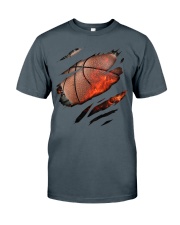 Basketball heart Classic T-Shirt tile