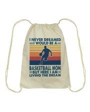 Basketball - Dreamed Basketball mom Drawstring Bag tile