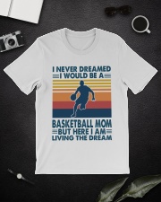 Basketball - Dreamed Basketball mom Classic T-Shirt lifestyle-mens-crewneck-front-16