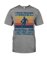 Basketball - Dreamed Basketball mom Premium Fit Mens Tee tile