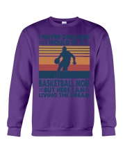 Basketball - Dreamed Basketball mom Crewneck Sweatshirt tile