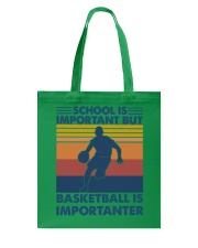 Basketball - Basketball is importarter -reds Tote Bag tile