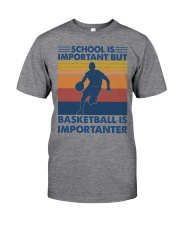 Basketball - Basketball is importarter -reds Classic T-Shirt tile