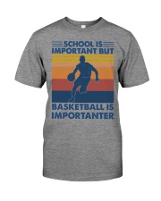Basketball - Basketball is importarter -reds Premium Fit Mens Tee tile