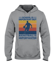 Basketball - Basketball is importarter -reds Hooded Sweatshirt tile