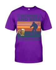 Skiing 36 Classic T-Shirt tile