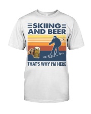 Skiing 36 Classic T-Shirt front