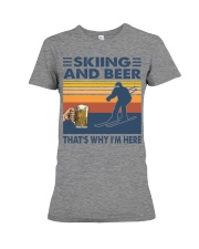Skiing 36 Premium Fit Ladies Tee tile