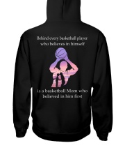 Basketball mom - 2mat 2 Hooded Sweatshirt back