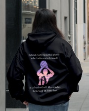 Basketball mom - 2mat 2 Hooded Sweatshirt lifestyle-unisex-hoodie-back-2