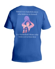 Basketball mom - 2mat 2 V-Neck T-Shirt tile