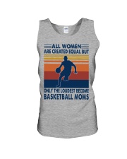 Only the loudest become basketball moms Unisex Tank tile