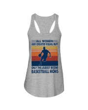 Only the loudest become basketball moms Ladies Flowy Tank tile