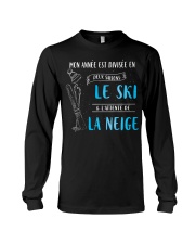 Le ski 2 Long Sleeve Tee front