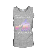 Basketball mom - Front 1 Unisex Tank tile