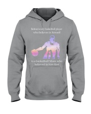 Basketball mom - Front 1 Hooded Sweatshirt tile