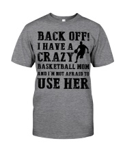 Basketball - Crazy mom Classic T-Shirt tile