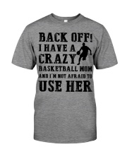 Basketball - Crazy mom Premium Fit Mens Tee tile