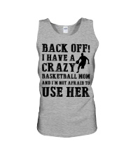 Basketball - Crazy mom Unisex Tank tile