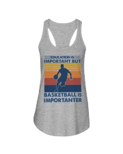 Basketball - Education Basketball is importarter Ladies Flowy Tank tile