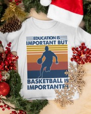 Basketball - Education Basketball is importarter Youth T-Shirt apparel-youth-tshirt-lifestyle-front-03