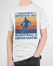 Basketball - Education Basketball is importarter Youth T-Shirt garment-youth-tshirt-front-lifestyle-01