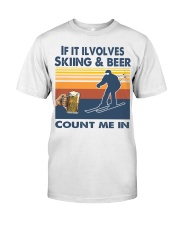 Skiing 38 Classic T-Shirt front