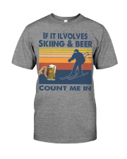 Skiing 38 Premium Fit Mens Tee tile