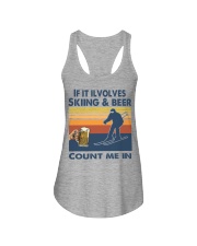 Skiing 38 Ladies Flowy Tank tile