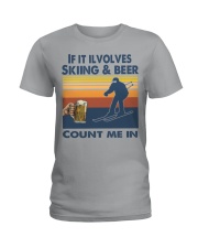 Skiing 38 Ladies T-Shirt tile