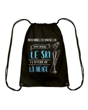 Le ski 4 Drawstring Bag tile