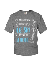 Le ski 4 Youth T-Shirt tile