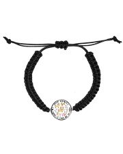 Vegan shirt dear animals im sorry Cord Circle Bracelet thumbnail