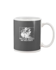 Vegan animal right fur is for animals rabbit Mug thumbnail