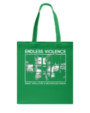 Vegan animal right endless violence Tote Bag thumbnail