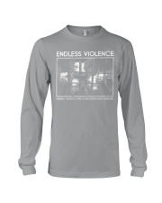 Vegan animal right endless violence Long Sleeve Tee thumbnail
